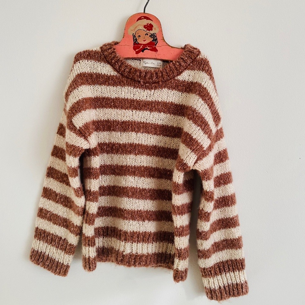 Rylee & Cru knit sweater 4-5 years